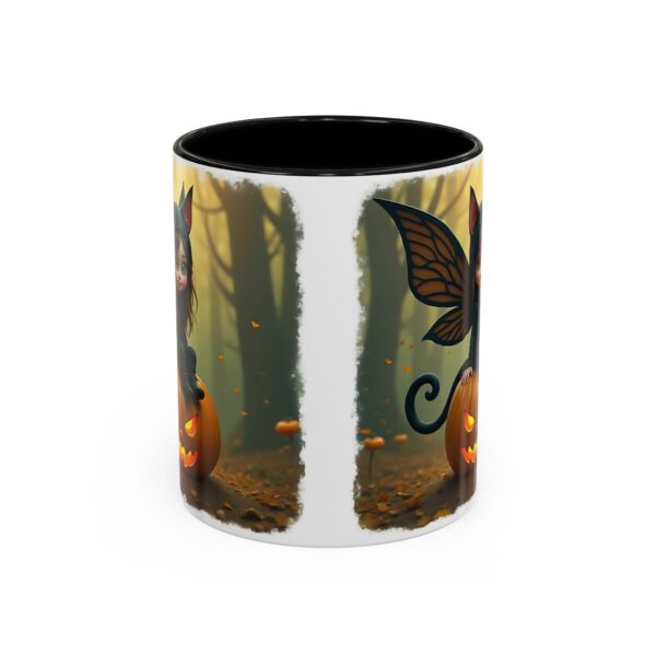Whimsical Fairy Cat Coffee Mug | Magical Cat Mug, Fantasy Gift, Halloween Decor, Cozy Beverage Holder, Enchanted Drinkware - Image 2