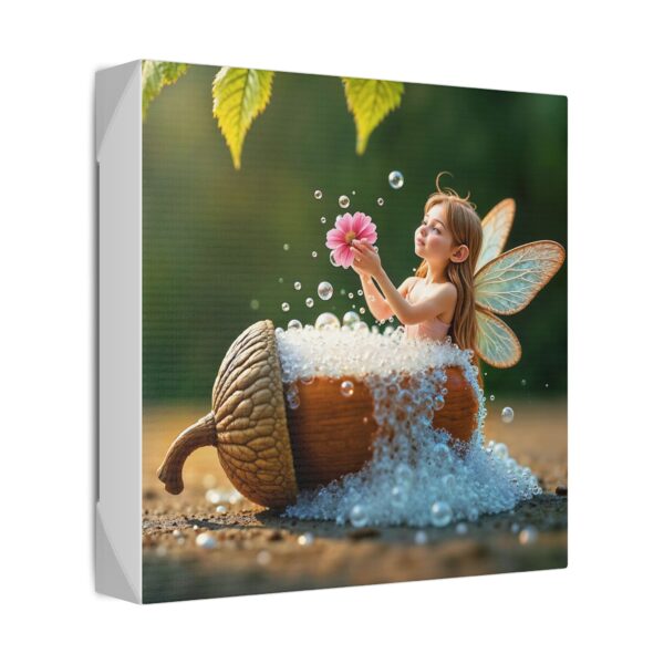 Whimsical Fairy Art Canvas Print, Enchanting Decor for Nurseries and Children's Rooms, Fantasy Artwork, Gift for Kids and Fairytale Lovers - Image 2
