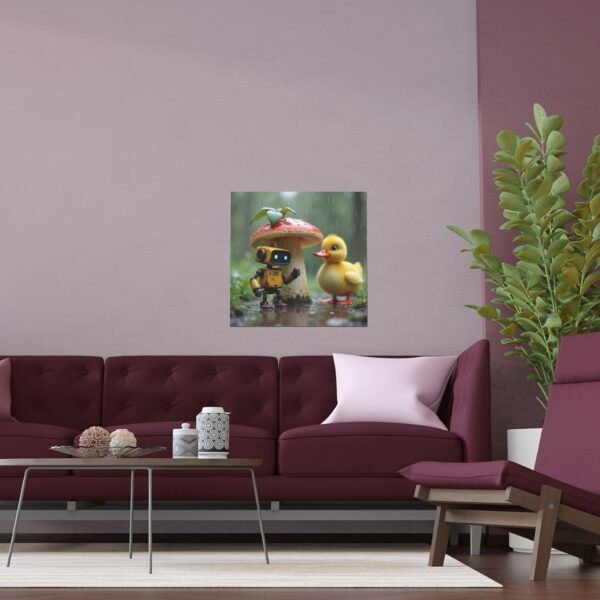 Whimsical Silk Posters for Home & Garden Decor, Indoor Outdoor Wall Art, Unique Gifts for Kids, Nature-Inspired Prints, Playful [...] - Image 9