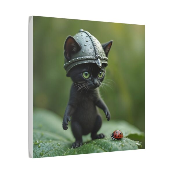 Whimsical Cat Canvas Art | Cat Lover Wall Decor, Unique Home Gift, Funny Pet Art, Kids Room Decoration, Animal Lover Gift - Image 22