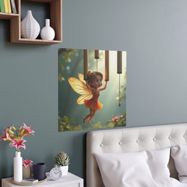 Whimsical Fairy Silk Poster | Enchanting Decor for Kids, Magical Room, Gift for Birthdays, Home Wall Art, Vibrant Nursery Addition - Image 8