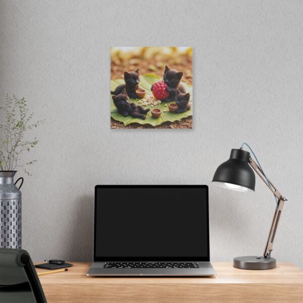 Adorable Kitten Canvas Art | Cute Cats Wall Decor, Pet Lover Gift, Cozy Home Accent, Kitten Themed Nursery, Animal Art - Image 12