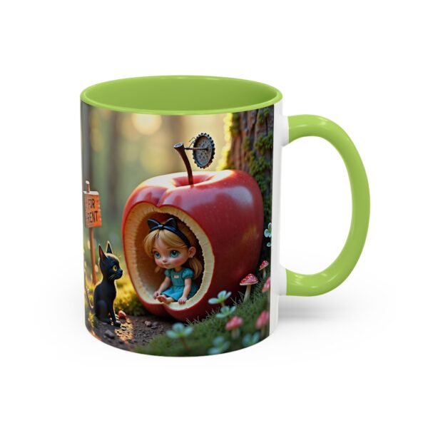 Whimsical Apple House Coffee Mug - Cute Cat & Doll Design, Gift for Cat Lovers, Home Office Decor, Eco-Friendly Drinkware - Image 34