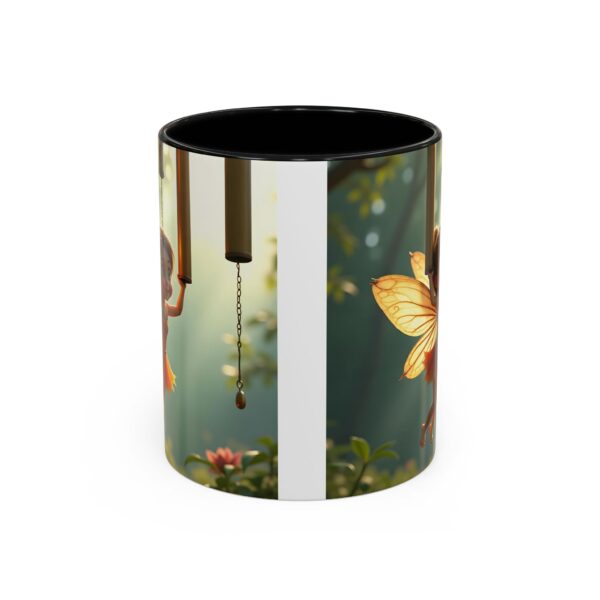 Fairy Melody Coffee Mug, Enchanted Evening Mug, Cute Fairy Cup, Magical Drinkware, Fairy Gift for Her, Whimsical Home Decor - Image 2