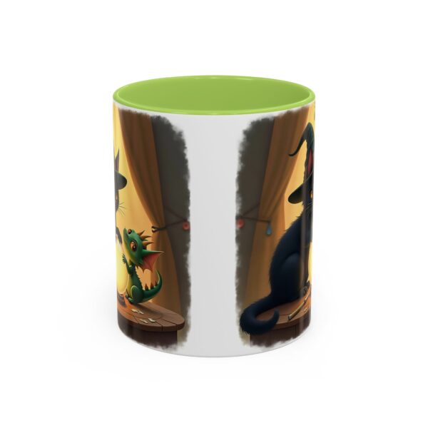 Whimsical Cat & Dragon Mug, Cute Coffee Mug, Halloween Decor, Gift for Cat Lovers, Cozy Tea Mug, Fantasy Drinkware - Image 33
