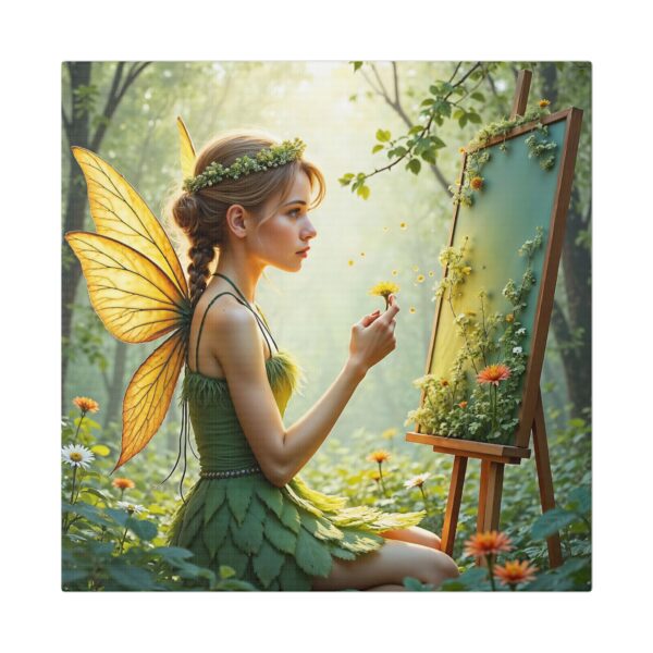 Fairy Art Canvas Print, Whimsical Home Decor, Enchanted Forest Wall Art, Fantasy Gift, Nature Inspired Artwork - Image 5