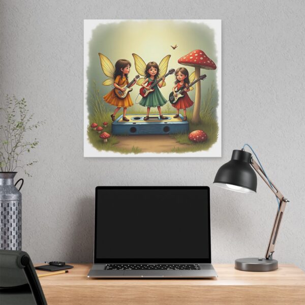 Magical Fairy Canvas Art, Children’s Room Decor, Whimsical Wall Art, Fantasy Gift, Playful Nursery Art - Image 16