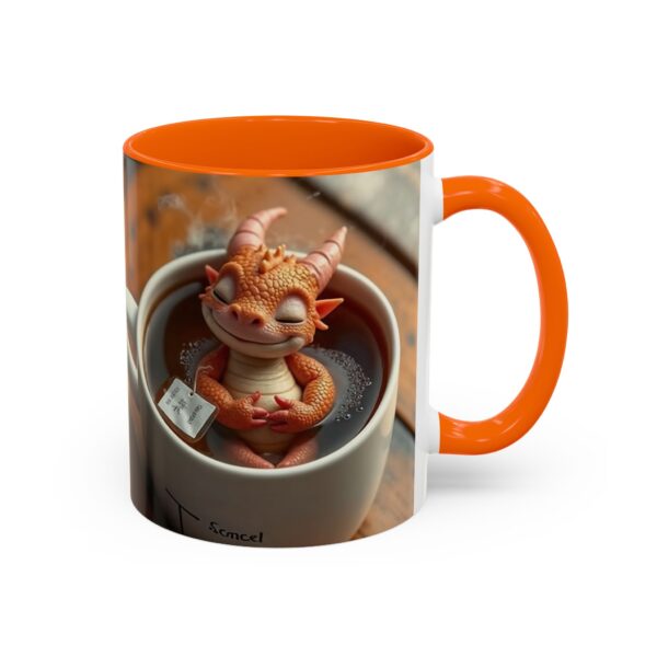 Whimsical Dragon Coffee Mug, Cute Dragon Gift, Coffee Lover's Mug, Fantasy Themed Cup, Unique Ceramic Mug - Image 22