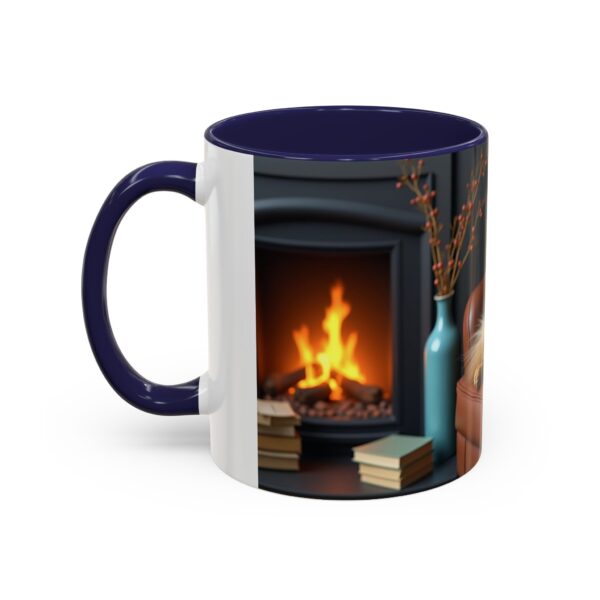 Cozy Cat Accent Coffee Mug, Cat Lover Gift, Cute Mug for Home, Coffee Lovers, Pet Owner Showers, Cozy Home Decor - Image 7