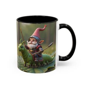 Whimsical Gnome Adventure Coffee Mug, Funny Gift for Garden Lovers, Unique Home Decor, Holiday Present, Tea or Coffee Drinkware