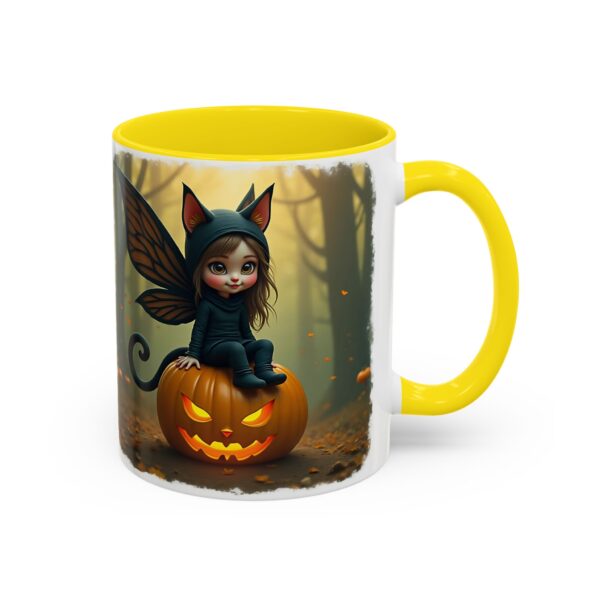 Whimsical Fairy Cat Coffee Mug | Magical Cat Mug, Fantasy Gift, Halloween Decor, Cozy Beverage Holder, Enchanted Drinkware - Image 30