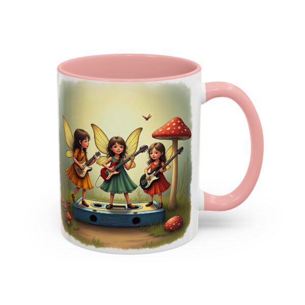 Enchanting Fairy Trio Accent Coffee Mug: Perfect for Fantasy Lovers, Gift for Women, Cute Mug for Birthdays, Cozy Coffee Vibes, Home Decor - Image 10