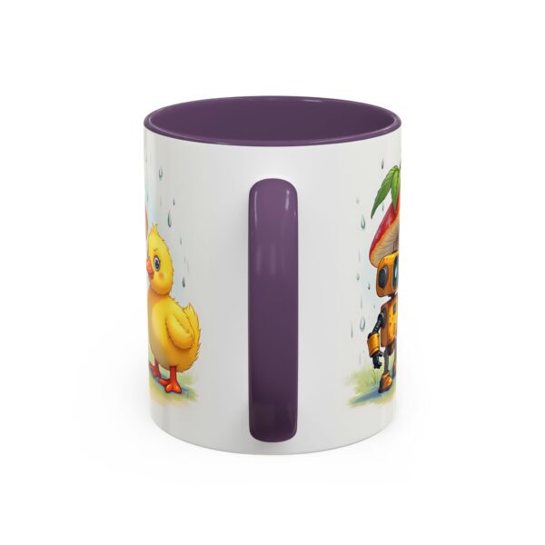 Whimsical Duck & Robot Coffee Mug, Cute Gift for Kids, Fun Kitchen Decor, Birthday Present, Office Mug - Image 28