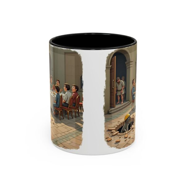 Whimsical Accent Coffee Mug, Unique Gift for Coffee Lovers, Funny Office Mug, Ideal for Birthdays, Housewarming, Relaxation - Image 2