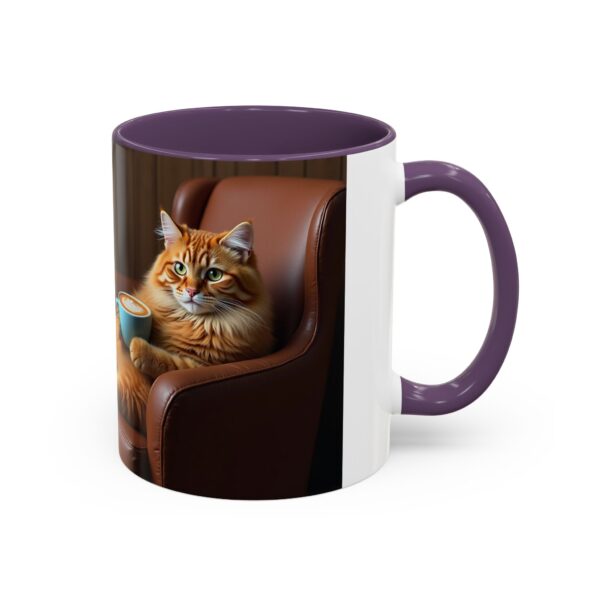 Cozy Cat Accent Coffee Mug, Cat Lover Gift, Cute Mug for Home, Coffee Lovers, Pet Owner Showers, Cozy Home Decor - Image 26