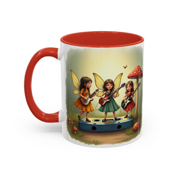 Enchanting Fairy Trio Accent Coffee Mug: Perfect for Fantasy Lovers, Gift for Women, Cute Mug for Birthdays, Cozy Coffee Vibes, Home Decor - Image 15