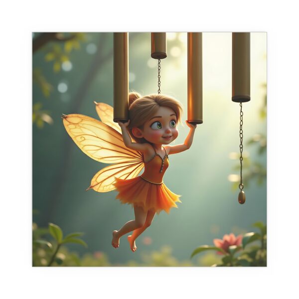 Whimsical Fairy Silk Poster | Enchanting Decor for Kids, Magical Room, Gift for Birthdays, Home Wall Art, Vibrant Nursery Addition - Image 7