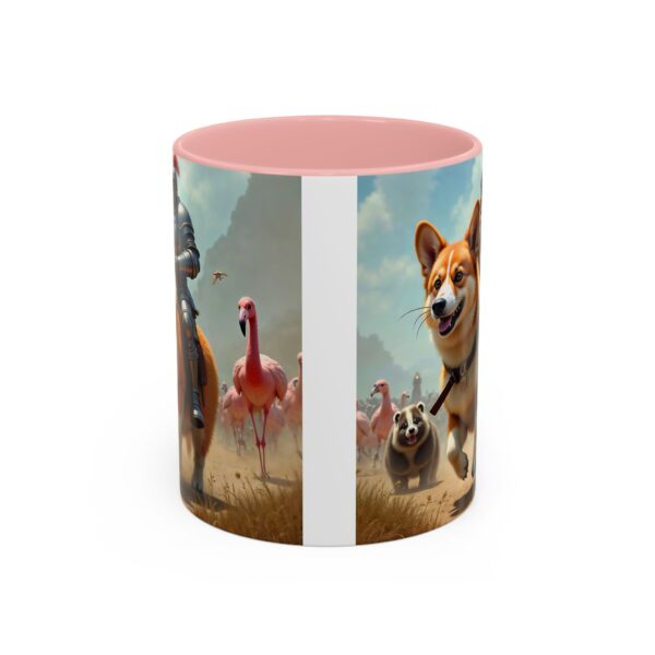 Adventurous Corgi Coffee Mug - Fun Animal Decor, Gift for Pet Lovers, Cute Corgi Art, Unique Office Mug, Holiday Coffee Cup - Image 9