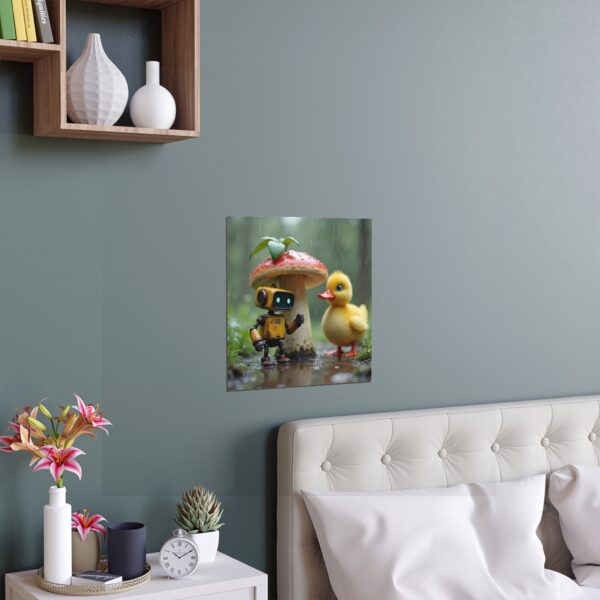 Whimsical Silk Posters for Home & Garden Decor, Indoor Outdoor Wall Art, Unique Gifts for Kids, Nature-Inspired Prints, Playful [...] - Image 2