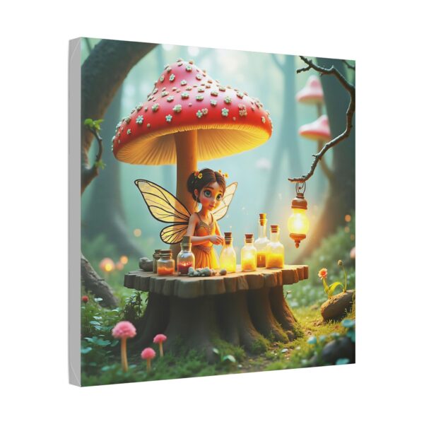 Canvas Art Print - Enchanted Forest Fairy Alchemy Stand - Image 14