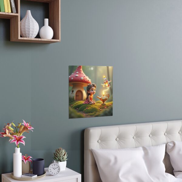 Magical Silk Poster for Kids' Room, Fantasy Wall Art, Enchanted Decor, Children's Gift, Indoor Outdoor Artwork - Image 2