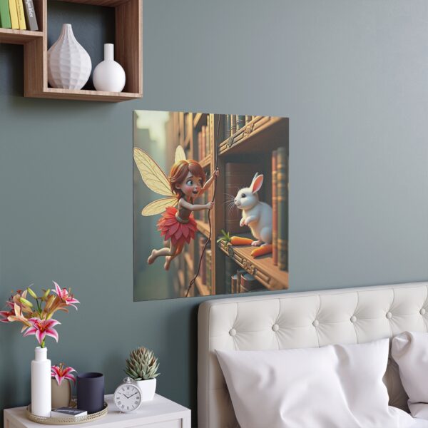 Whimsical Fairy Silk Wall Art, Enchanting Decor for Kids' Rooms, Magical Gifts for Birthdays, Nursery Wall Hangings, Indoor/Outdoor [...] - Image 8