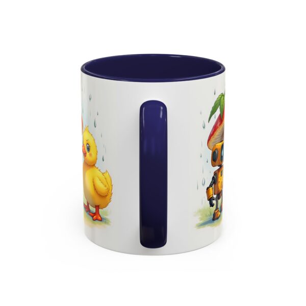 Whimsical Duck & Robot Coffee Mug, Cute Gift for Kids, Fun Kitchen Decor, Birthday Present, Office Mug - Image 8