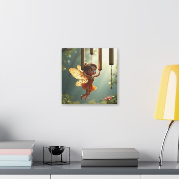 Whimsical Fairy Canvas Print, Enchanted Wall Art, Magical Decor, Gift for Kids, Nature Inspired Artwork, Nursery Decoration - Image 7