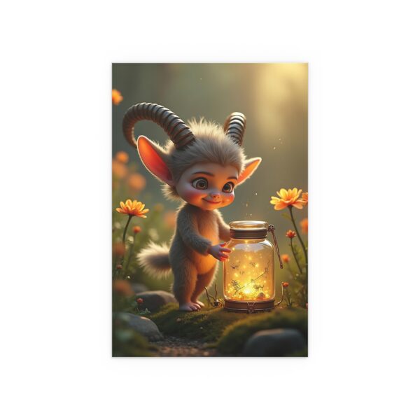 Whimsical Silk Poster Prints for Home Decor, Children's Room Wall Art, Nature-themed Decor, Gift for Kids, Fantasy Wall Art