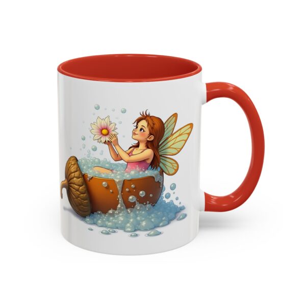 Whimsical Fairy Accent Coffee Mug - Charming Gift for Nature Lovers, Magical Decor, Home Office Essentials, Fantasy Design - Image 14